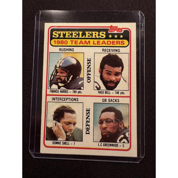 1981 Topps Steelers Franco Harris Football Card - High Grade Card