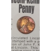 Image 6 : (5) Uncirculated 1974 Third Party Counterstamped Lincoln-Kennedy Novelty Pennies