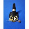 Image 1 : Assorted 10K Gold Jewelry: Ring Size 5.5, Charms/Earrings, & Stick Pin TW: 6.1 grams
