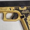 Image 3 : Donald J. Trump 45/47 Custom-finished Glock 19 Gen5 9mm Pistol