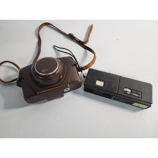 Vintage Honeywell Film Camera and Vivitar Camera
