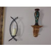 Image 3 : 6 Pc Grouping Of Wall Decor As Shown - Painting Not Included
