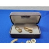 Image 2 : Lot of Assorted Costume Fashion Jewelry - Gold-Toned Necklace, Earrings, Cufflinks