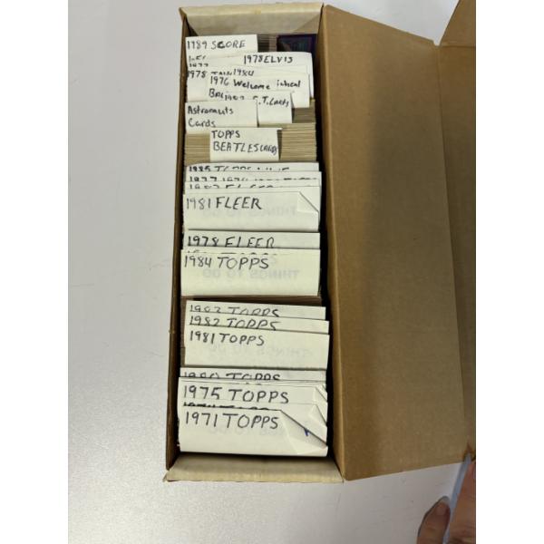 1971-1987 Topps Football, 1978-1983 Fleer Football, 1977-79 Topps Basketball - 1976 Hockey