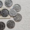 Image 3 : Collection of 11 United States Eisenhower "Ike" Dollar Coins FV: $11.00