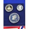 Image 3 : 1776-1976 Bicentennial Silver 3 Coin Proof Set in Book