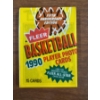 Image 1 : 1990-91 FLEER Basketball NBA Unopened Wax Pack Possible Michael Jordan Cards