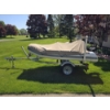 Image 1 : 9' Brig F300 Rubber Boat w/ 6,000 RPM Motor on Barely Used LoadRite Trailer & More
