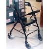 Image 3 : Lumex Brand Rollabout Walker/ Chair As Shown - Excellent Condition