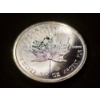 Image 2 : 2017 Canadian 9999 Fine Silver 1 Oz Maple Leaf Bullion Round 
