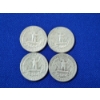 Image 2 : x4 Assorted Years U.S. 90% Silver Washington Quarters FV: $1.00