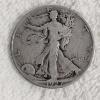 Image 1 : 1927-S Walking Liberty 90% Fine Silver Half Dollar Coin - 0.3617 oz ASW