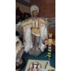 Image 4 : Large Grouping Of Native American Figural Statues & More - 8 Pcs  - See Pics