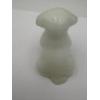 Image 4 : URANIUM Adorable Degenhart Glass Dog Figurine  - White with Fawn - ~2.5 inches ~ BRILLIANT GLOW!