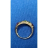 Image 4 : Women's 10K Gold Ring With Multi-Colored Stones & Heart Design On Side - Size: 6 - Weight: 3.0g