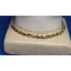Image 1 : 14K Yellow Gold 8" Twisted Rope Bracelet - Weight: 7.2g