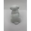 Image 3 : Adorable Degenhart Glass Dog Figurine - Baby Blue/whitish color - ~2.5 inches