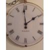Image 2 : 12" Wall Or Ceiling Hanging Swag Style Quartz Clock With Long Chain
