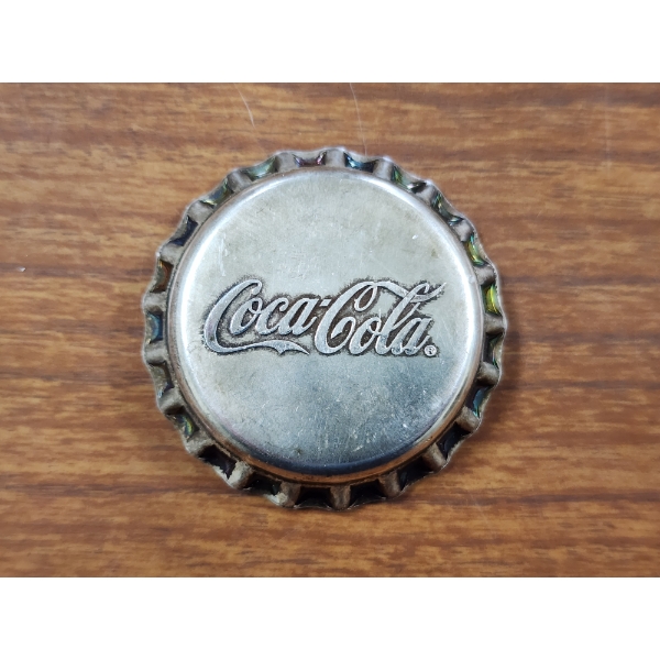 1 Oz .999 Fine Silver COCA~COLA Bottlecap 2018 Fiji $2 Coin - UNIQUE BOTTLECAP SHAPED SILVER COIN!