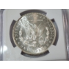 Image 4 : NGC MS 63 1886 90% Silver Morgan Dollar 