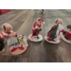 Image 2 : Eight Santa & Mrs. Claus Vintage, Famous Collectable Annalee Felt Dolls