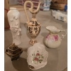 Image 1 : 5.5" Lefton China Floral Pitcher, Greek, Japanese, Bavarian and More
