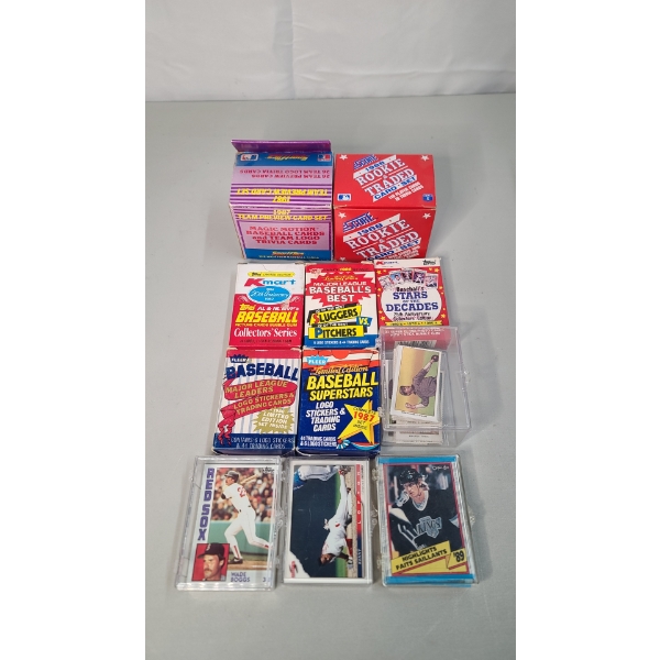 Collection Of Assorted Years Baseball/Hockey Cards 
