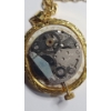 Image 5 : Vintage Trice Swiss-Made Wind-up Ladies' Necklace Pendant Watch With A Gold-tone Chain