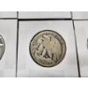 Image 11 : 6 Walking Liberty Silver Half Dollars 1941, 1942, Unknown Years FV: $3.00