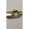 Image 7 : 14K Yellow Gold Heart Pendant With Diamonds On 14K Yellow Gold 20" Chain - Total Weight: 5.5g
