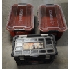 Image 1 : Brand New! Husky 22'' ToolBox And Two 12 Gallon Heavy Duty Storage Containers