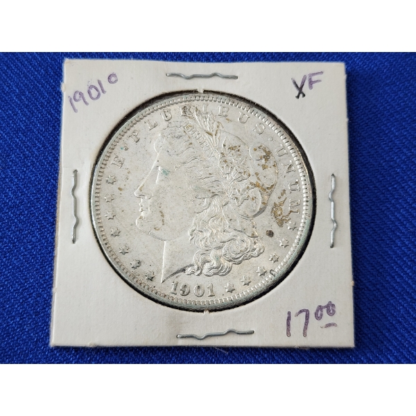 1901-O XF 90% Silver Morgan Dollar