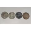 Image 4 : 1945, 1960 & 1965 Canadian 80% Silver 50 Cent Coins
