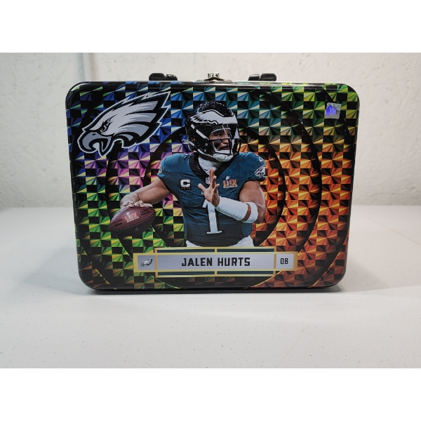 Collectible Jalen Hurts Philadelphia Eagles Lunch Tin