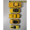 Image 3 : Lot of 5 Collectible Yellow Die-Cast Model Cars