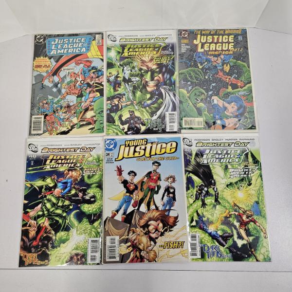 DC Lot of 6 Justice League Comic Books
