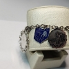 Image 6 : Sterling Silver & Silver-Tone Charm Bracelet: Assorted Charms, Some Sterling - See Photos TW: 39.0g