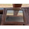 Image 1 : Very Heavy Wood Framed Mirror