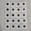 Image 1 : Twenty United States Lincoln Wheat Cents In 2x2" Cardboard Flips