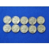 Image 1 : x10 Assorted Years Jefferson Wartime Nickels FV: $0.50