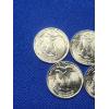 Image 4 : Lot of (5) 1/10th troy oz Walking Liberty Silver Rounds .999 Silver - 1/2 oz Silver Total!