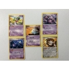 Image 1 : Lot of 5 Assorted Vintage Pokemon Trading Cards