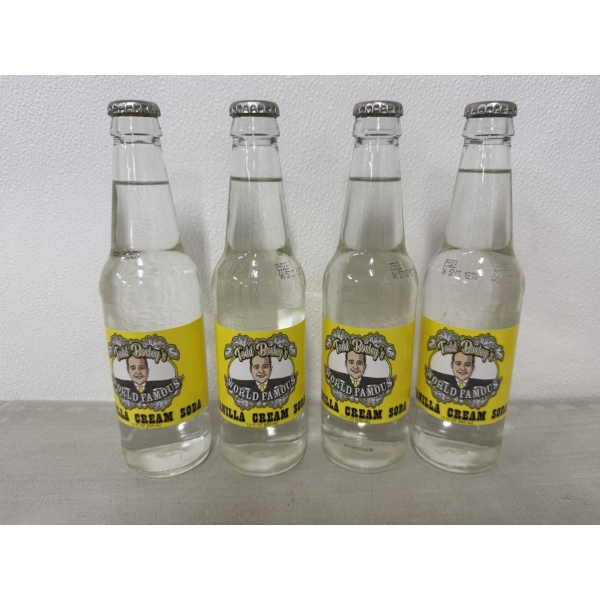 Todd Bosley's World Famous 4 Pack Of Vanilla Cream Soda - Brand New & Delicious