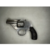 Image 1 : Iver Johnson Nickel Plated Break Top Hammerless Revolver, .32 S&W. 