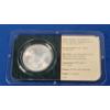 Image 2 : 2001 Littleton Coin Company Uncirculated 1 oz 99.93% Silver American Eagle Struck By U.S Mint
