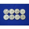Image 1 : Assorted Years Silver Washington Quarters Face Value $2.00