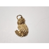 Image 1 : 14K Yellow Gold Cat Charm Total Weight 2.1g