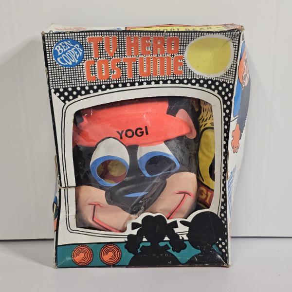 Vintage Ben Cooper TV Hero Costume Yogi Bear Halloween Costume In Original Box