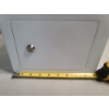 Image 7 : Small White Metal Locking Safe/Storage Measuring 9" X 7" X 6.5" - NEW OPEN BOX - Comes With 2 Keys