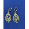 Image 1 : 14K Gold Earrings, 1 Pair of Dangle, Total Weight 4.0g